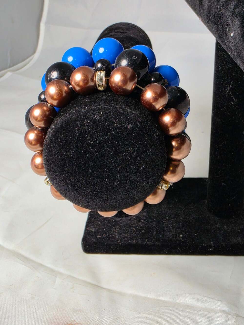 Multi-Color Beaded Stretch Bracelet Set - Picture 4 of 4